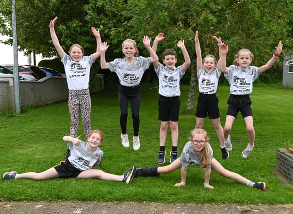 The Mile Marker Road Race is back on Sunday, June 9th, for its fifth year. This has been a hugely popular charity race since its inception in 2018, welcoming many athletes from all over the country to Danesfort. The Mile Marker offers a distance to suit all with the introduction of a new 5km race for 2024 as well as the usual 5 mile and 10 mile races. All of our athletes get a cool technical top as part of their race entry. And not forgetting the mini athletes-the ever popular “Mile Dash” is back for Primary school children and families with all children crossing the line to a medal and an ice cream from Billy Brennan’s Ice cream van……..everyone’s happy!