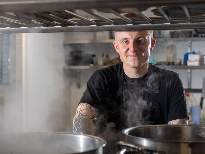 Josh Whitehead was yet another Leeds chef to take part in the 2016 series of MasterChef: The Professionals. Following the show, Josh founded pie business Finer Pleasures three years ago.