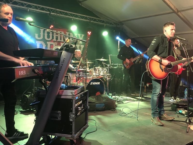 Johnny Brady and his Band, at the Tipp town Music Festival