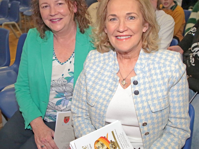 Caption: Christine Hourican and Margaret McEntee