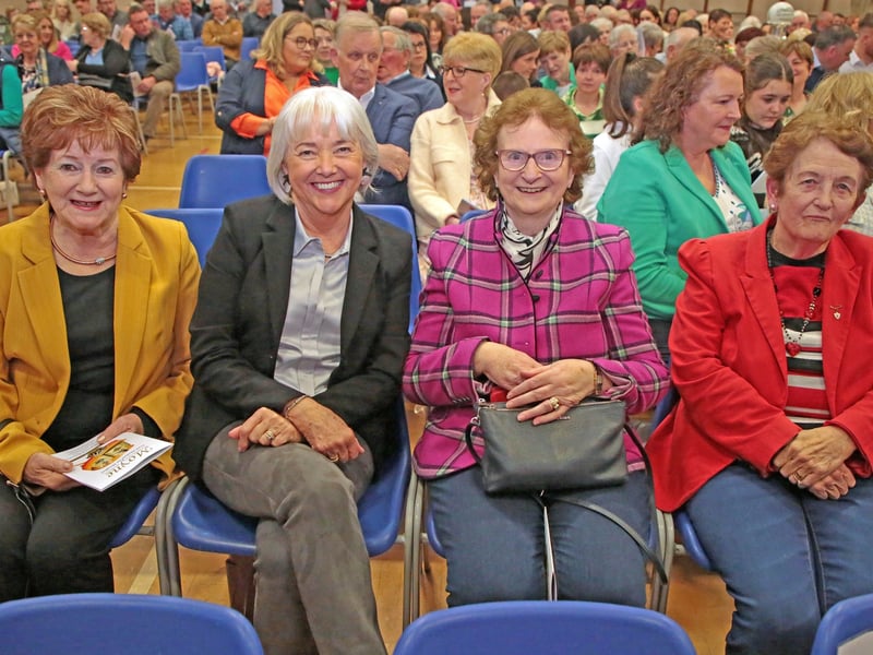 Caption: Loretta Gannon, Celine Faughnan, Mary Smith and  Mary Hayden Picture: Shelley Corcoran