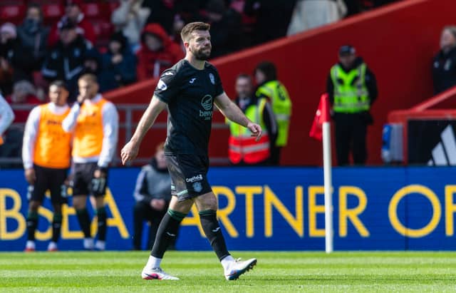 The Scotland international is available again after serving a one match suspension against Hearts last week.