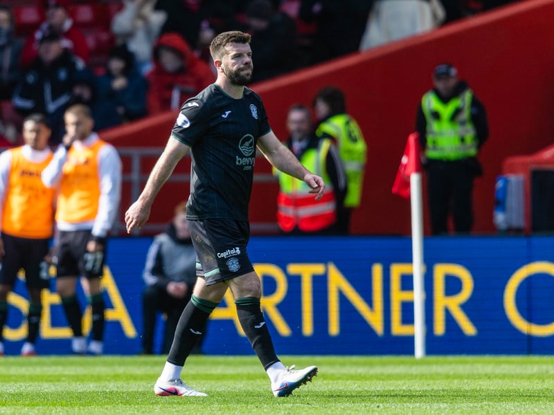 The Scotland international is available again after serving a one match suspension against Hearts last week.