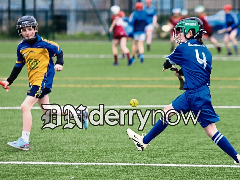 Rosemount v Faughanvale hurling game.