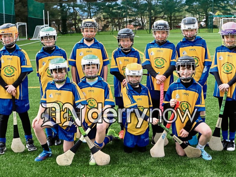 Faughanvale PS hurling team. (Photos - Tom Heaney, nwpresspics)