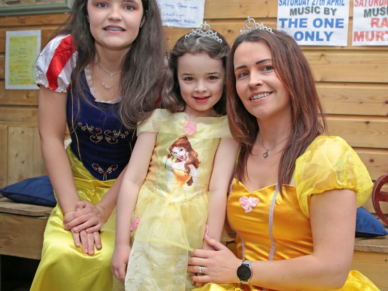 Caption: Clodagh, Alannah Helena and Orla O'Hara