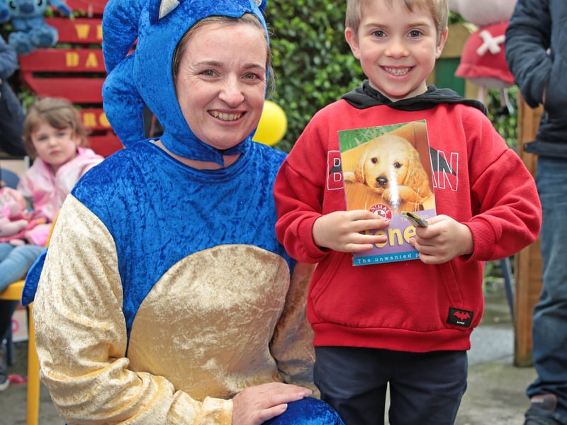 Caption: Claire and Killian Anderson at the Lisryan Teddy Bears Picnic