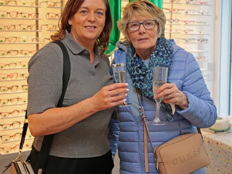 Caption: Mary Gorman and Sharon Mulligan