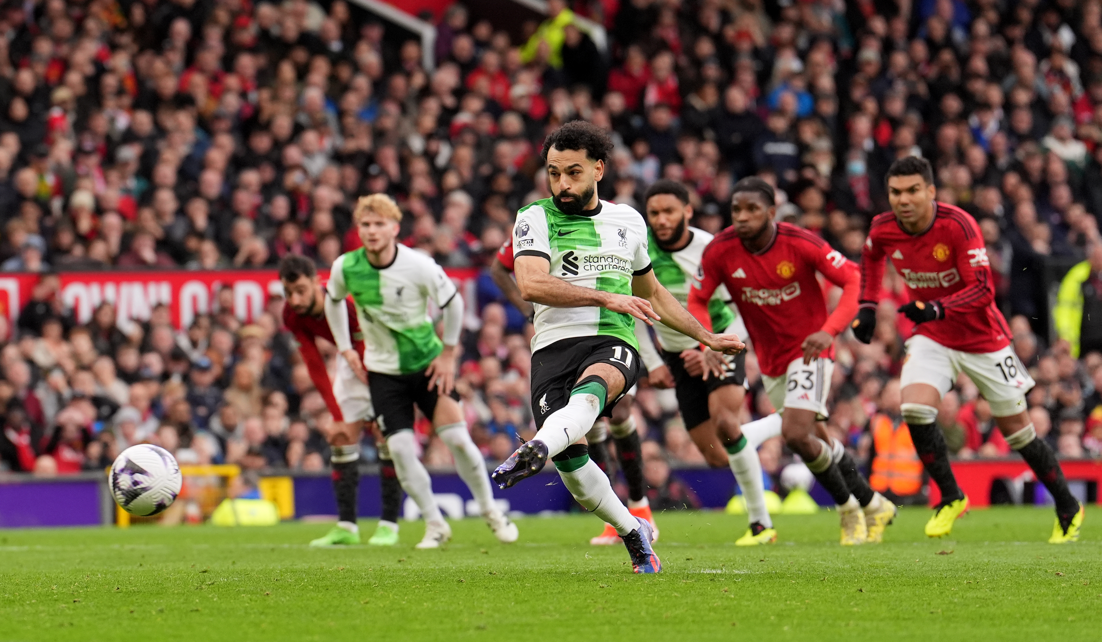 Here, the PA news agency looks at some of the best images from the weekend’s sporting action.