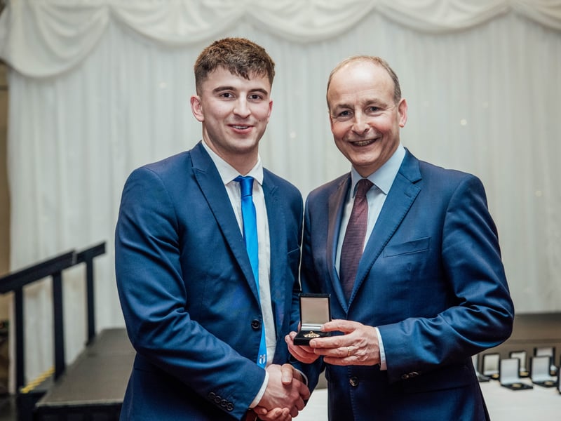 Micheál Martin and Ronan Power (Ballygunner)