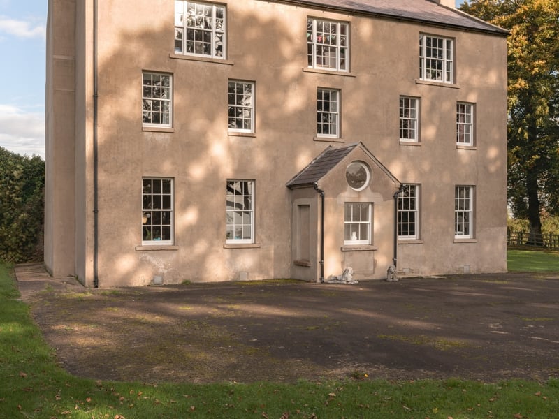 Olivia and Kieran McDaid live in a historic Georgian Rectory in Co. Derry with their young daughter and Luna, the dog. The Rectory was built in 1774 and they purchased the property in 2020. The building had been in use by the Church of Ireland since 1774 and Kieran and Olivia were delighted to find it in relatively good condition. They replaced some flooring ceilings on the ground floor and breathed new life into the interior.
Olivia and Kieran were heavily inspired by their travels and filled their family home with an eclectic mix of period pieces and items from abroad. They love the architecture, period features and high ceilings throughout their home and feel that these features lend themselves well to their bold and beautiful sense of style.