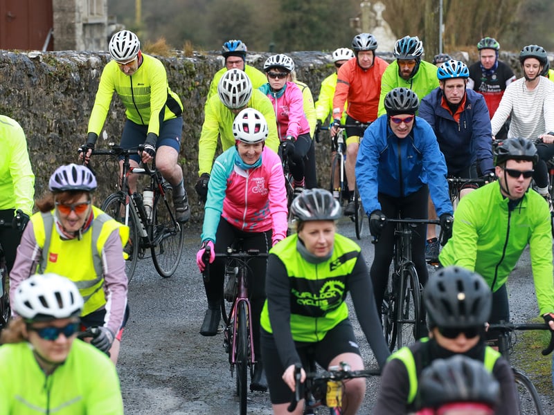 PICTURES: Cyclists take to Limerick roads for fundraising cycle