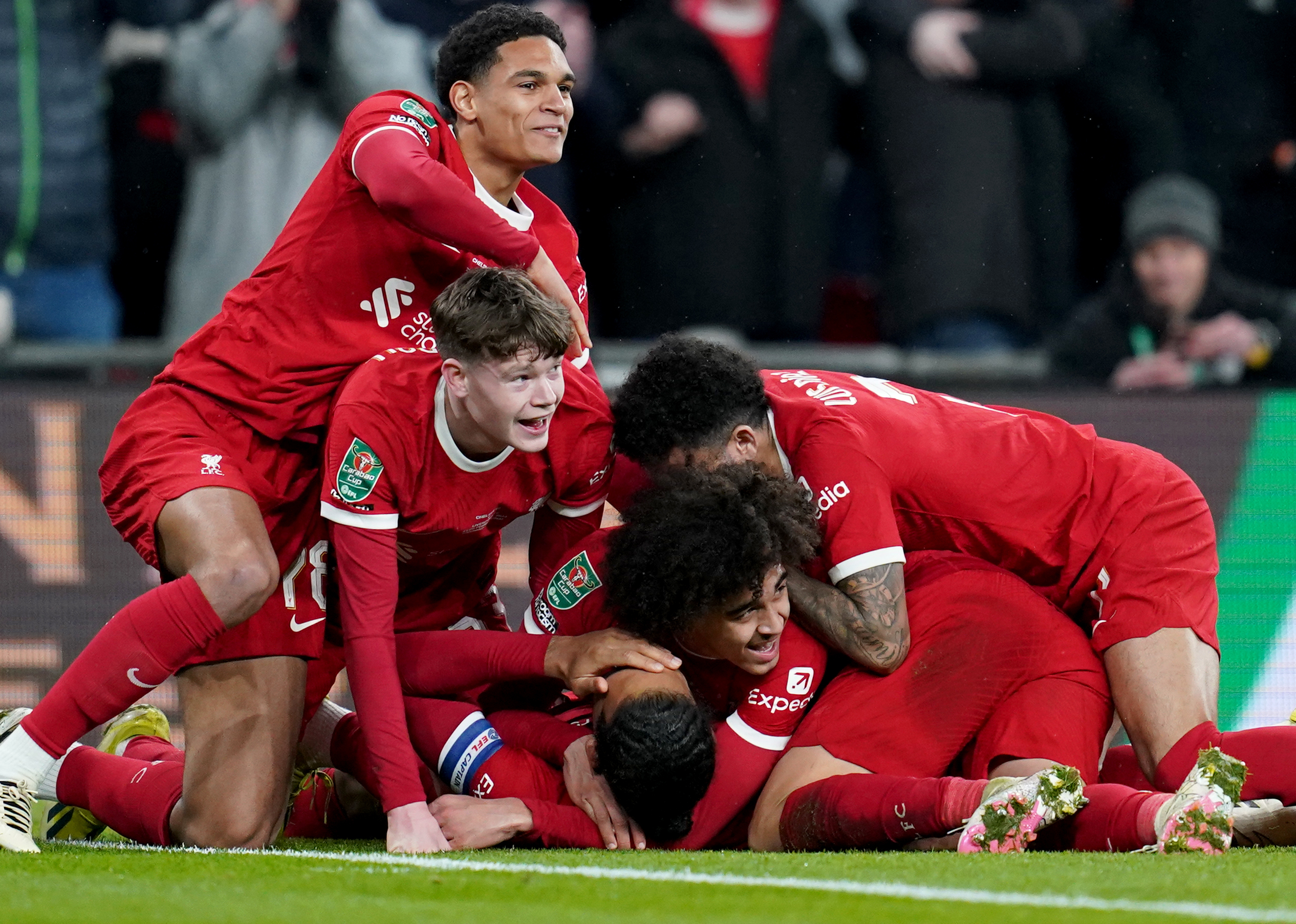 Here, the PA news agency takes a look at the sporting weekend in pictures.