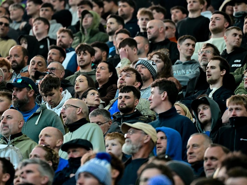 1,638 Pompey fans made the midweek trip to Coventry
