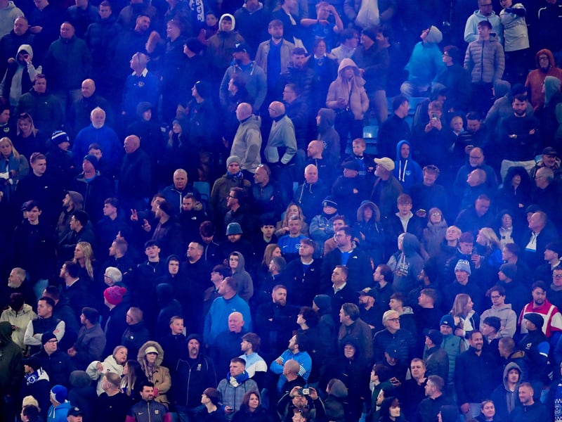 1,638 Pompey fans made the midweek trip to Coventry
