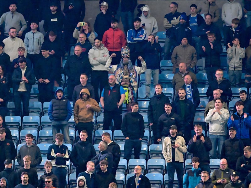 1,638 Pompey fans made the midweek trip to Coventry