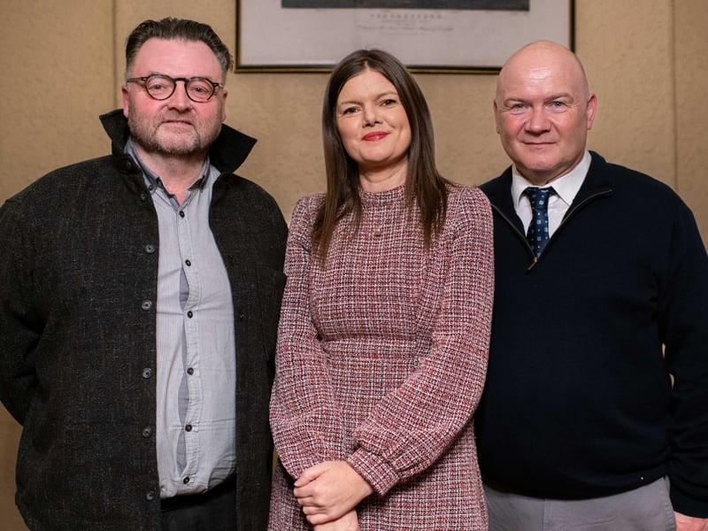 Castlecomer LEA (left to right): Joe Kavanagh, TD Kathleen Funchion, Cllr Denis Hynes