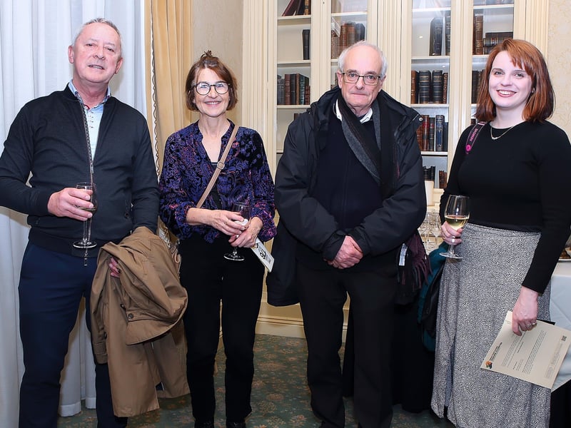 Donal Nolan, Waterford Chamber, Rosemary Ryan, Acting Curator, Waterford Treasures, Donnacha O’Ceallacháin, Waterford Treasures and Sinead O'Brien, Manor Consultants