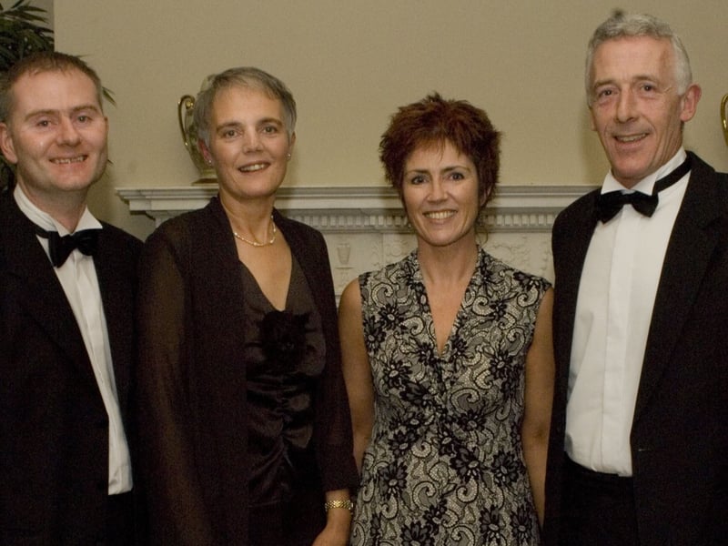 Martin and Mary Keating and Rita and Stephen Langan. Pic: Michael McLaughlin