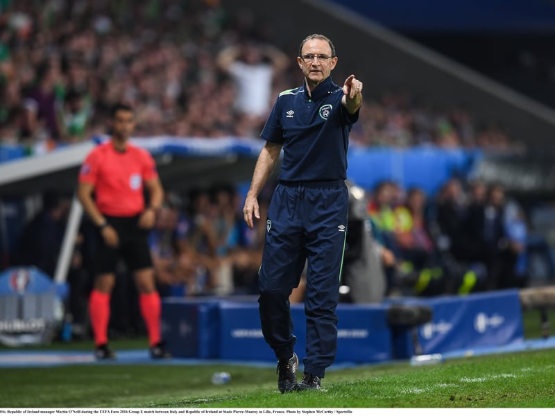 Martin O'Neill (2013 - 2018) Games: 55 Wins: 19 Draws: 20 Losses: 16