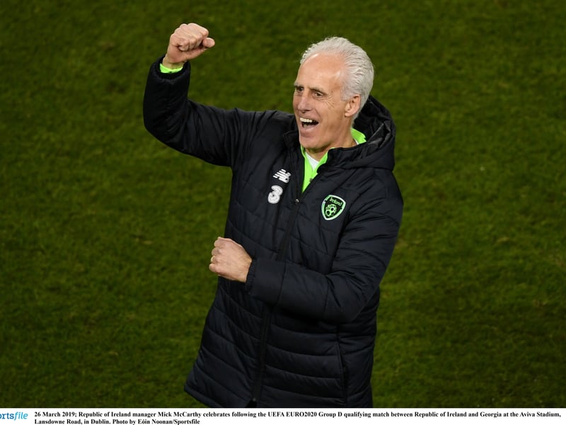 Mick McCarthy (2018 - 2020) Games: 10 Wins: 5 Draws: 4 Losses: 1