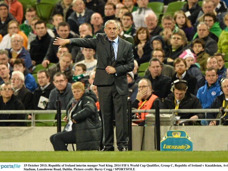 Noel King (Caretaker: 2013) Games: 2 Wins 1 Draws: 0 Losses: 1
