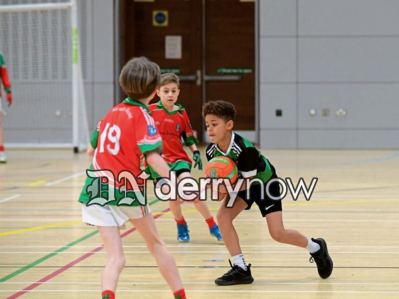 Sacred Heart PS playing Greenhaw PS. (Photos: nwpresspics)
