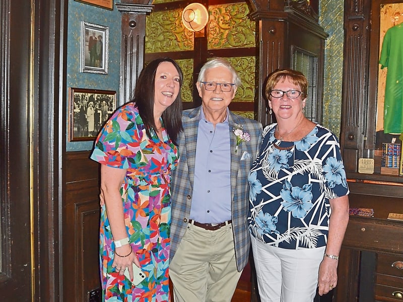 Caption: Marúna Mahon, John and Agnes Mahon
