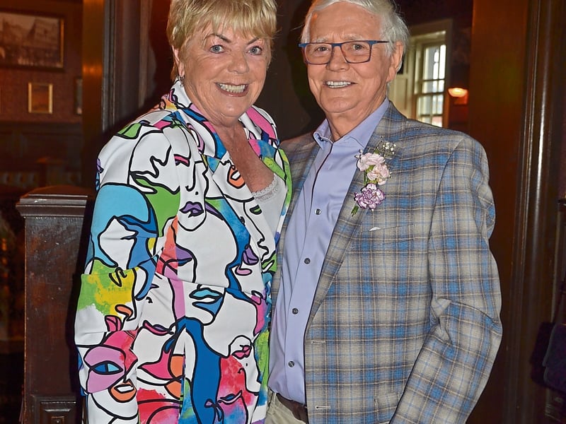 Caption: Cathy Durkan and John Mahon Snr