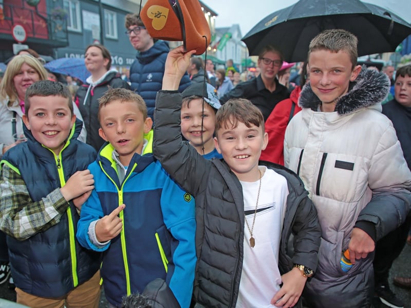 Caption: Danny Mongan, Michael Galvin, Brian Donohoe, Michael Nevin and Robbie Donohoe Picture: Shelley Corcoran