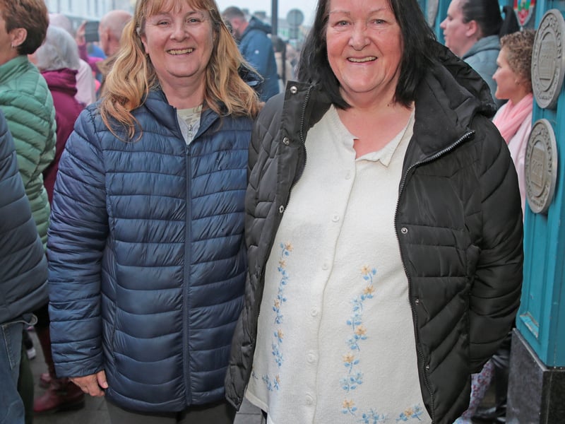 Caption: Pauline Pinder and Mary Slevin Picture: Shelley Corcoran