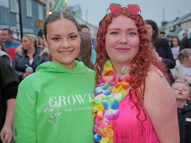 Caption: Ieva Merkelyte and Niamh Lawlor Picture: Shelley Corcoran