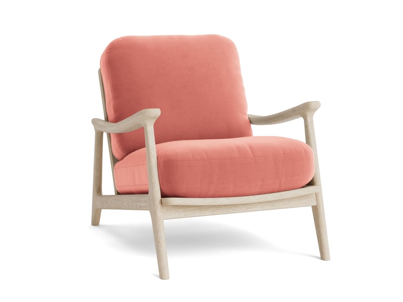 And for an added bonus: “Mid-century style furniture pairs really well with the colour,” highlights Thomas. “Add texture, such as boucle [or velvet] to keep it contemporary.”