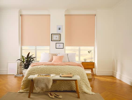 “A colour injection at kitchen windows can totally transform a room – so why not with Peach Fuzz!”