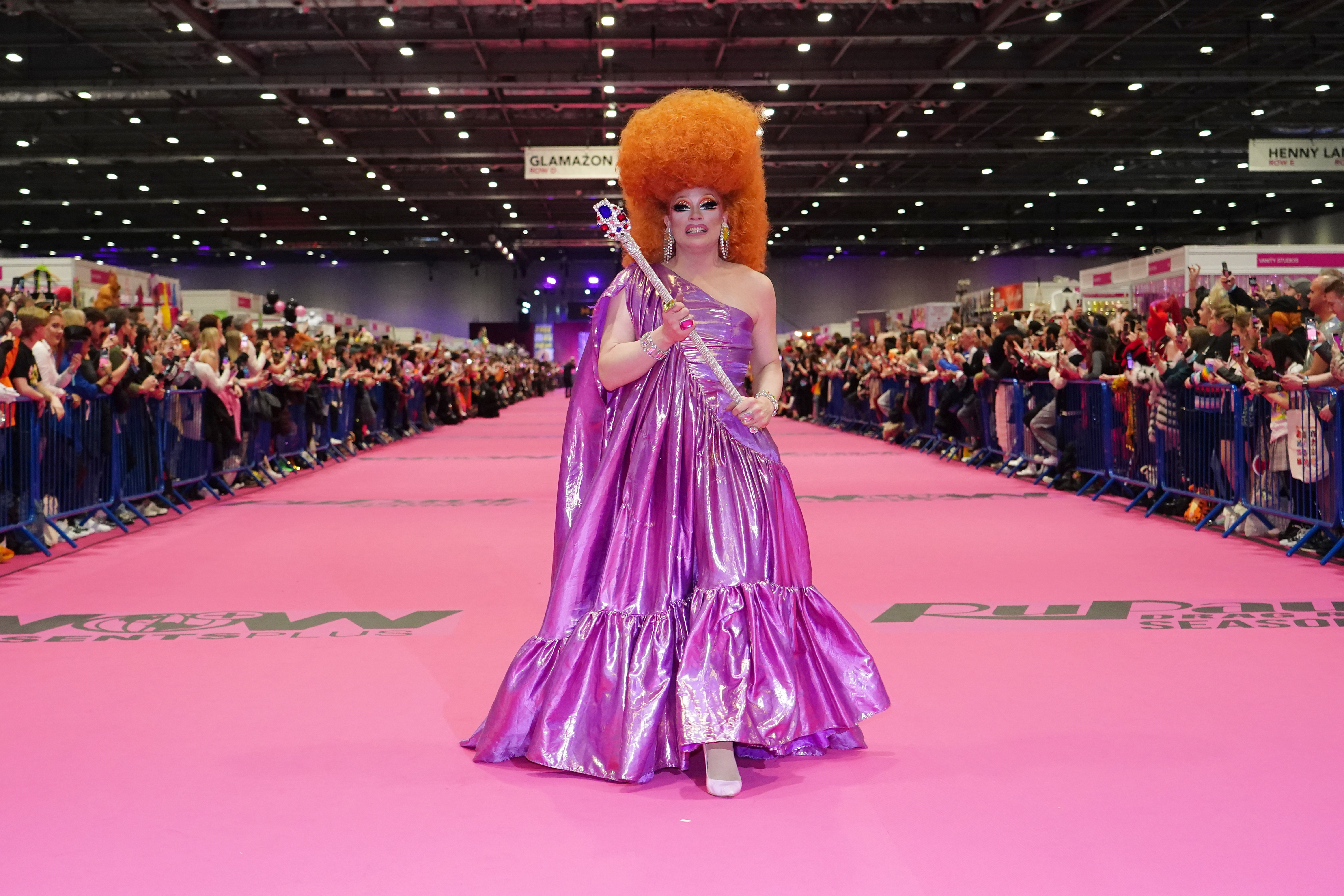His co-judge Michelle Visage, who competed on Strictly Come Dancing in 2019, was there to open the show instead, alongside the most recent winner of BBC Three’s RuPaul’s Drag Race UK, Ginger Johnson.