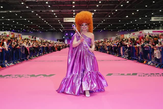 His co-judge Michelle Visage, who competed on Strictly Come Dancing in 2019, was there to open the show instead, alongside the most recent winner of BBC Three’s RuPaul’s Drag Race UK, Ginger Johnson.