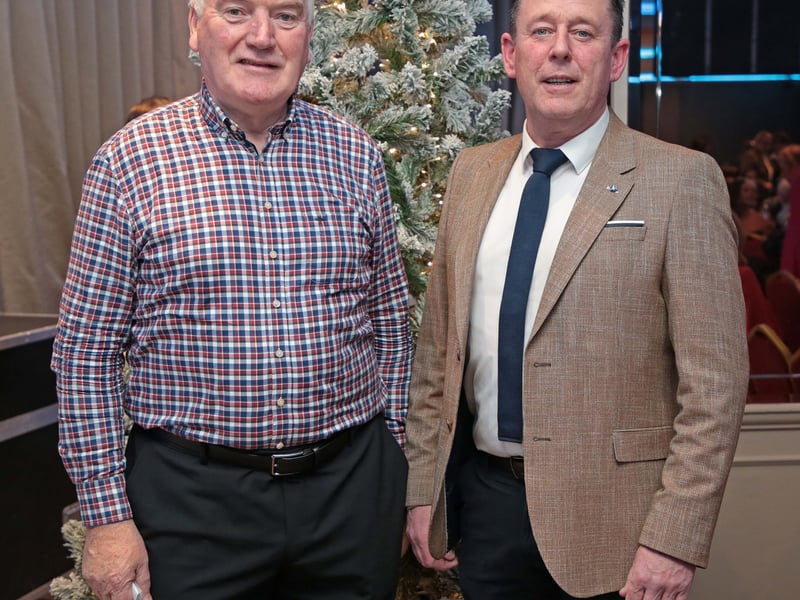 Caption: Frank Kiernan and Gerry Hagan