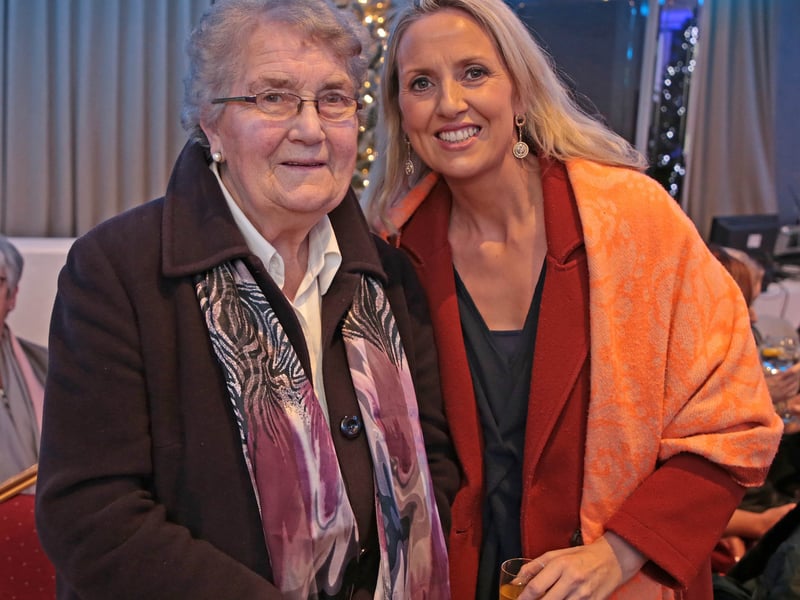 Caption: Helen Tracey and Caroline Fitzpatrick