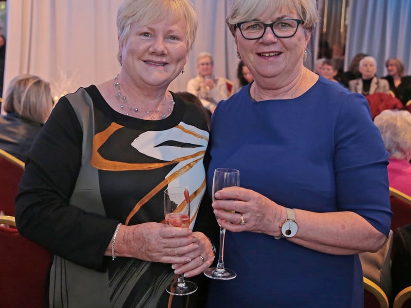 Caption: Geraldine O'Cealleagh and Josephine McCloughry