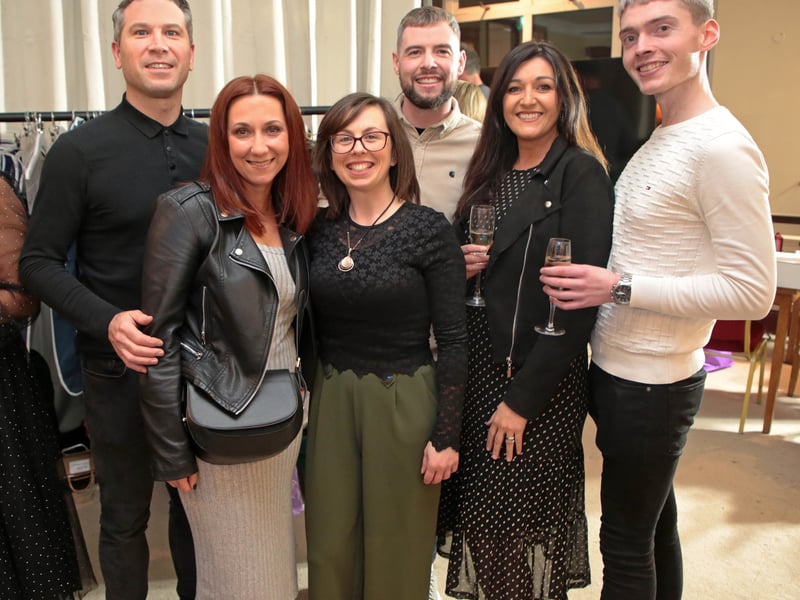 Caption: Enjoying the Mary’s Meals Fashion Show in the Longford Arms Hotel last Friday night were Peter and Josephine Dolan, Oliwia Siaoran, Ann Galvin, Patrick Hackett and Cian McGrath