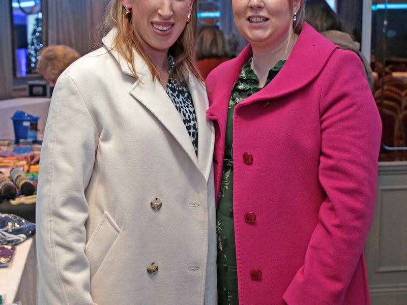Caption: Louise Cosgrove and Rachel Clarke