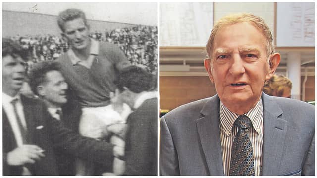 A dark cloud looms over Longford GAA following the death of one of the county’s greatest ever footballers and shrewdest administrators. Longford Slashers legend and highly respected retired St Mel’s College teacher Seán Donnelly, aged 83, who was part of the county’s historic 1966 National League and 1968 Leinster Championship winning sides, passed to his eternal reward yesterday. READ MORE BELOW PHOTO While still playing, he had the distinction of being elected as Longford GAA County Board secretary and during his term (1968 - 1977) in this role, he captained Longford to a National Football League Division 2 title (1972) and he also managed Longford in 1975. In addition, Seán was player and trainer / coach of his club Longford Slashers in 1975 as they became county champions and this was a particularly sweet triumph since the club also celebrated its 21st anniversary that year. The winner of three Sigerson Cup medals with UCG in the early sixties, Seán was selected at number fifteen on the Longford Team of the Millennium as selected by readers of the Longford Leader in 2000. Predeceased by his parents James and Anne, sister Angela and by his infant son Seán. Seán will be sadly missed and remembered with love by his family, his beloved wife Ann, darling daughters Orfhlaith, Aideen, Dervilla and Patricia, cherished grandchildren Anna Lily, Conor and Ella, sons-in-law Ciarán O’Neill and Declan Fox, sister Phyllis Meally, sisters-in-law, brothers-in-law , nieces, nephews, relatives and friends. Born in 1940, Seán received his primary school education at Drumlish NS and Melview, before he attended St Mel’s College and went on to third level at University College Galway (now NUIG). It was during his time at UCG that Seán got to know ‘two of his childhood idols’, Seán Purcell and Frank Stockwell, both of Tuam Stars and Galway, who were revered as ‘The Terrible Twins’. Seán was an integral cog of the UCG side that reached four successive Sigerson Cup finals between 1960 &