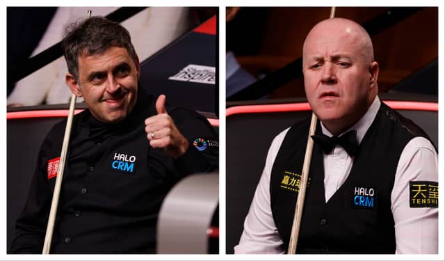 Ronnie O'Sullivan, left, and John Higgins, right, are just two snooker superstars with nicknames.
