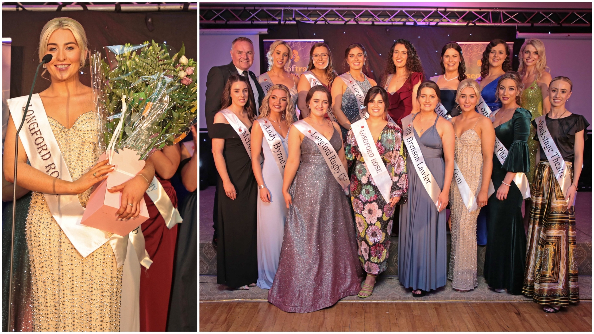 Twenty-three years old Grace Kemple will represent Longford at the Rose of Tralee International Festival in August. Grace was chosen as Longford's first Rose since 2019 at last Saturday night's entertaining Longford Rose Selection event in the Longford Arms Hotel.   Longford Leader / Longford Live photographer Shelley Corcoran was in the Longford Arms Hotel for what turned out to be a memorable night and she captured this great gallery of photos. Don't forget to tag and share with any of your friends that you recognise. How many familiar faces will you spot?