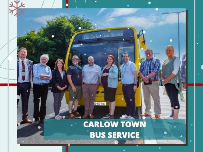 IN PICTURES: Minister for Transport Eamon Ryan launches new Carlow Town Bus Service