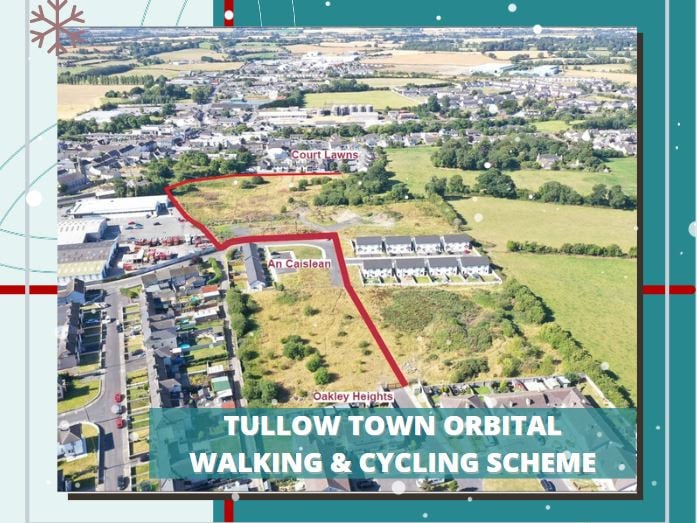 Tullow Town's  new walking  and cycling scheme has progressed onto phase three