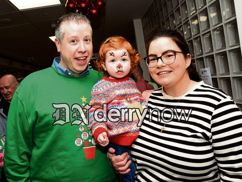 Sean and Mary Quigley with their daughter Ellen