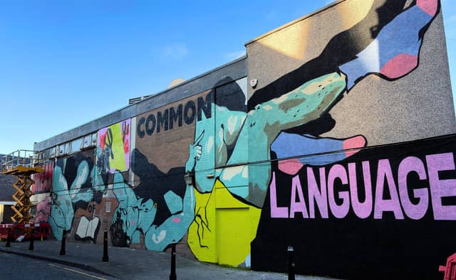 Molly Hankinson's mural for Nuart Aberdeen 2026.