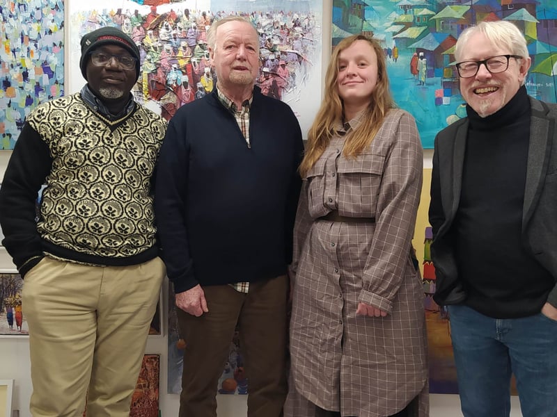 Made in Carlow, Carlow town with Oladineji Olaniyan, Maurice O'Reilly, Deimante Stankeviciute & Vincent Woods