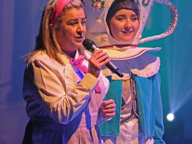 Caption: Beauty and The Beast was a highlight of Longford Variety Group's Night Fever production in Backstage Theatre